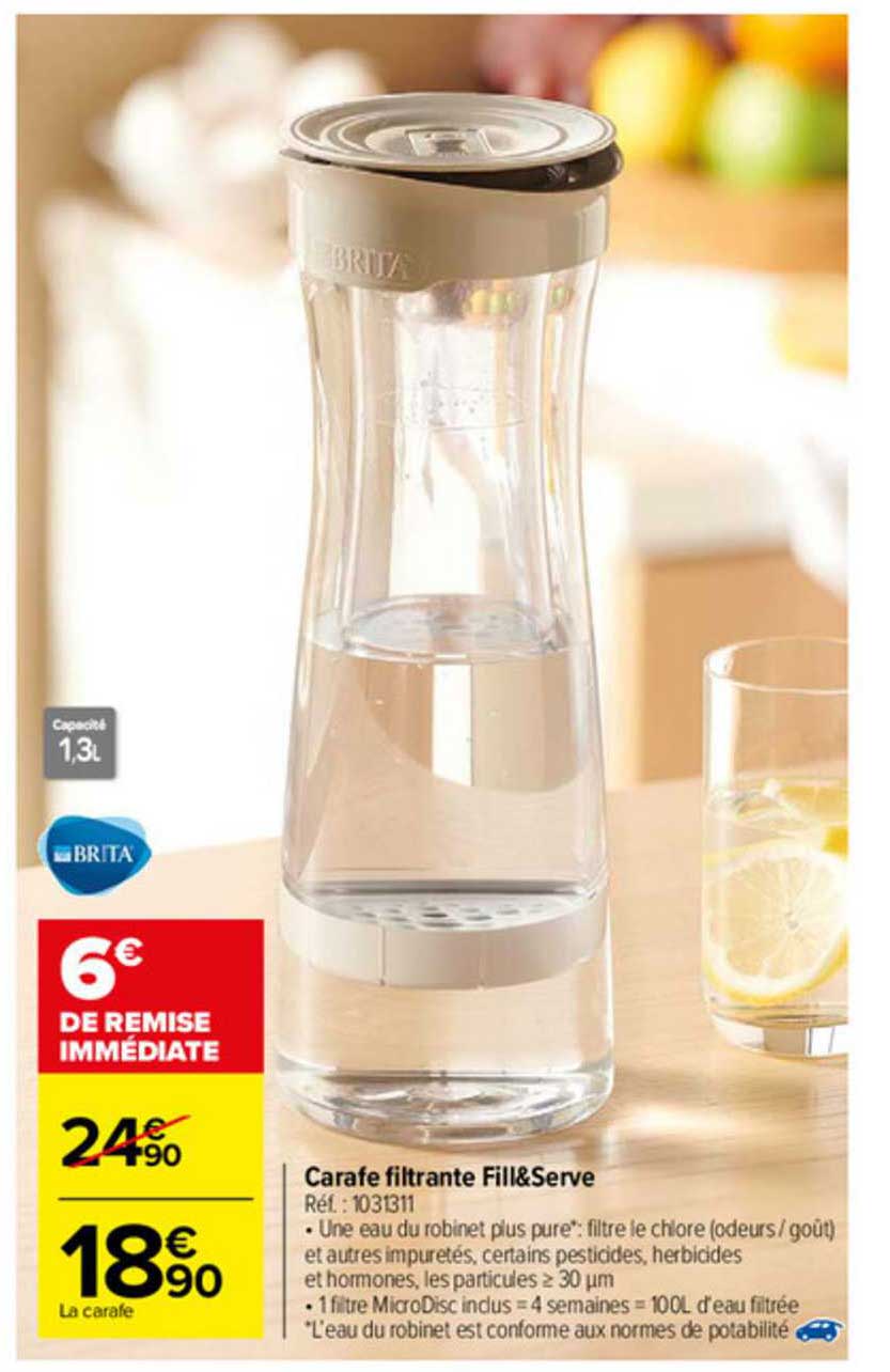 Carafe Filtrante Fill&serve Brita