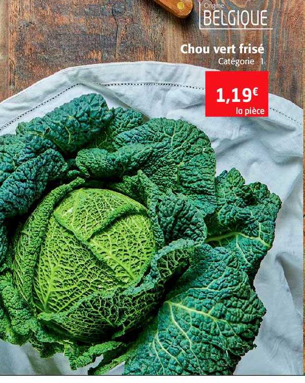chou vert frisé