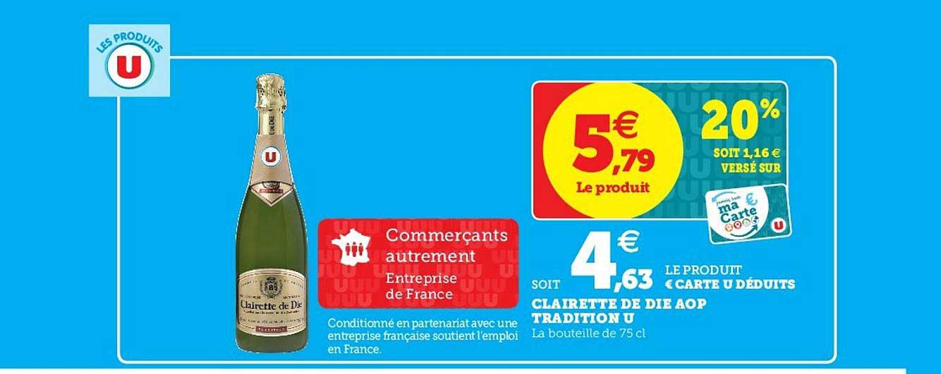 Clairette De Die Aop Tradition U