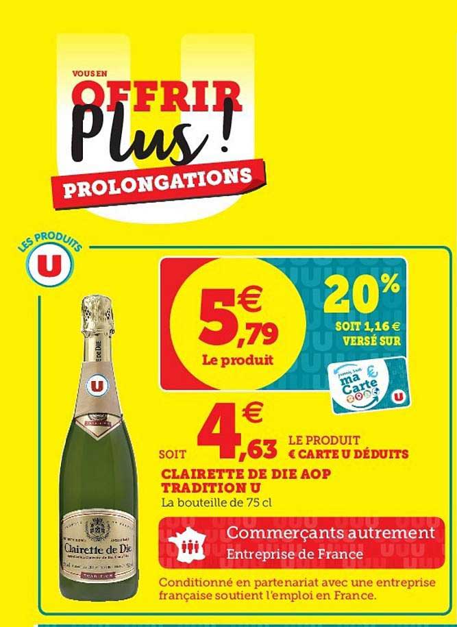 clairette de die aop tradition u