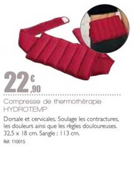 Compresse De Thermothérapie Hydrotemps