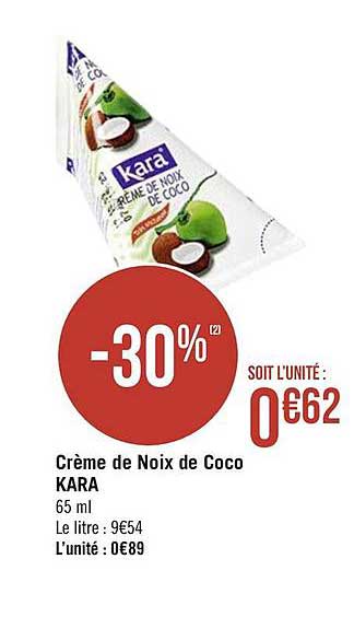 Crème De Noix De Coco Kara
