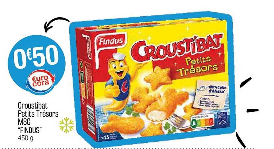 croustibat petits trésors msc "findus"