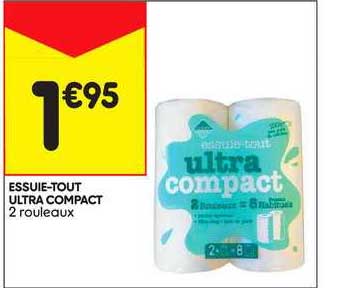 essuie-tout ultra compact