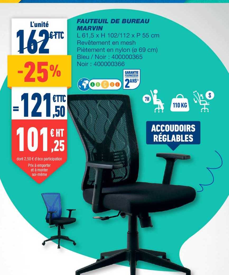 Fauteuil De Bureau Marvin