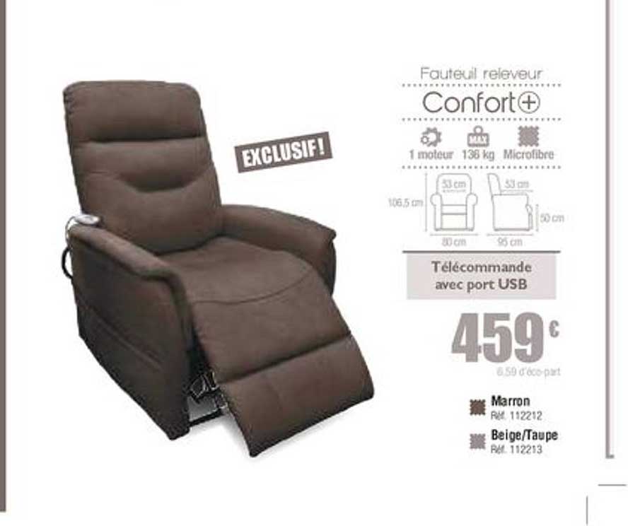 fauteuil releveur confort +