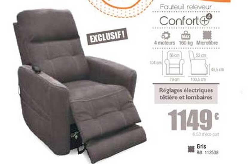 fauteuil releveur confort +