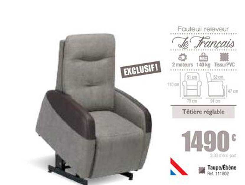 fauteuil releveur le français