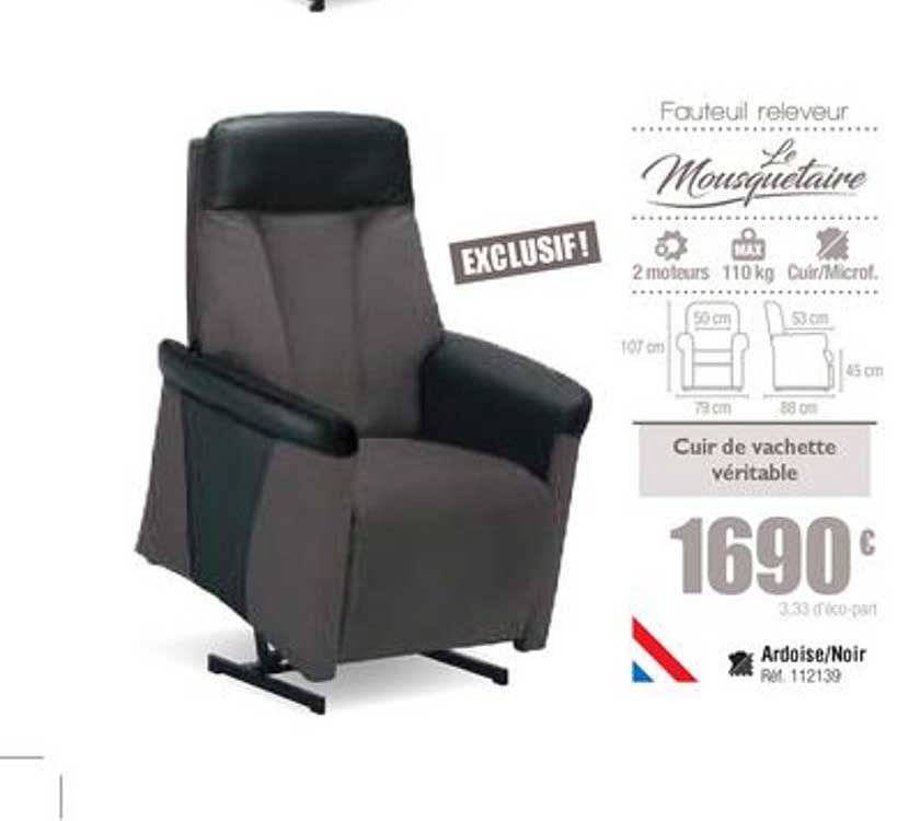 fauteuil releveur le mousquetaire