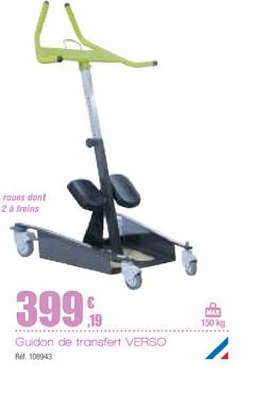 guidon de transfert verso
