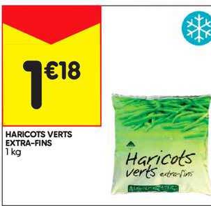 haricots verts extra-fins