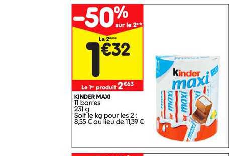 Kinder Maxi