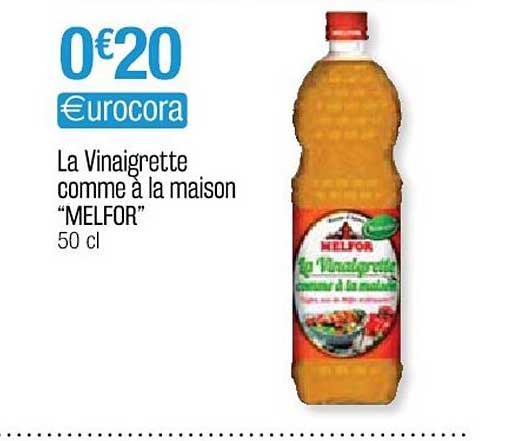la vinaigrette comme à la maison "melfor"
