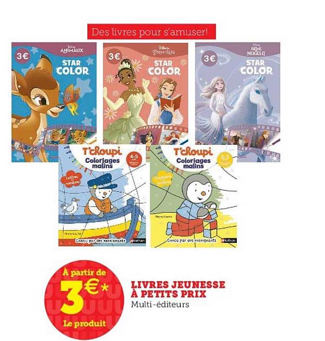 livres jeunesse à petits prix