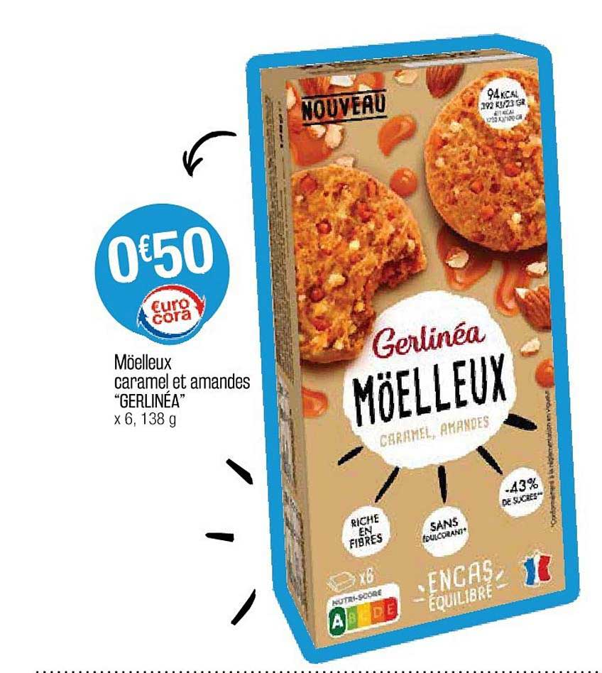 Möelleux Caramel Et Amandes "gerlinéa"