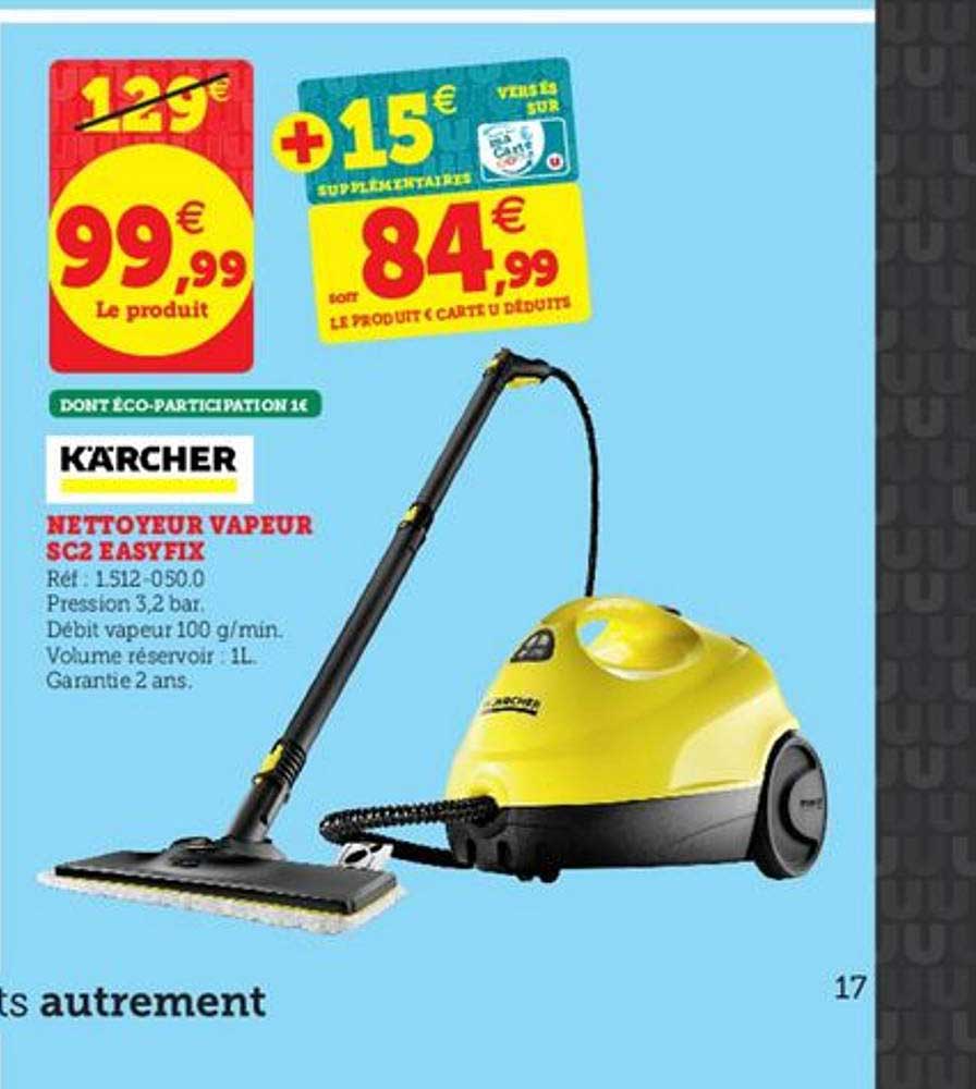 Nettoyeur Vapeur Sc2 Easyfix Kärcher