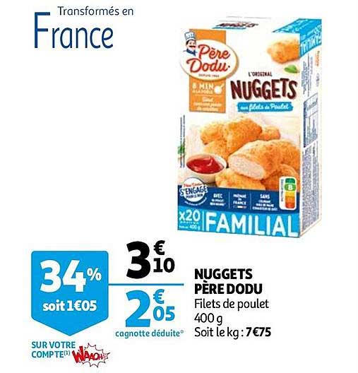 nuggets père dodu