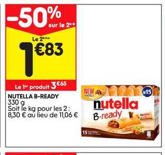 nutella b-ready