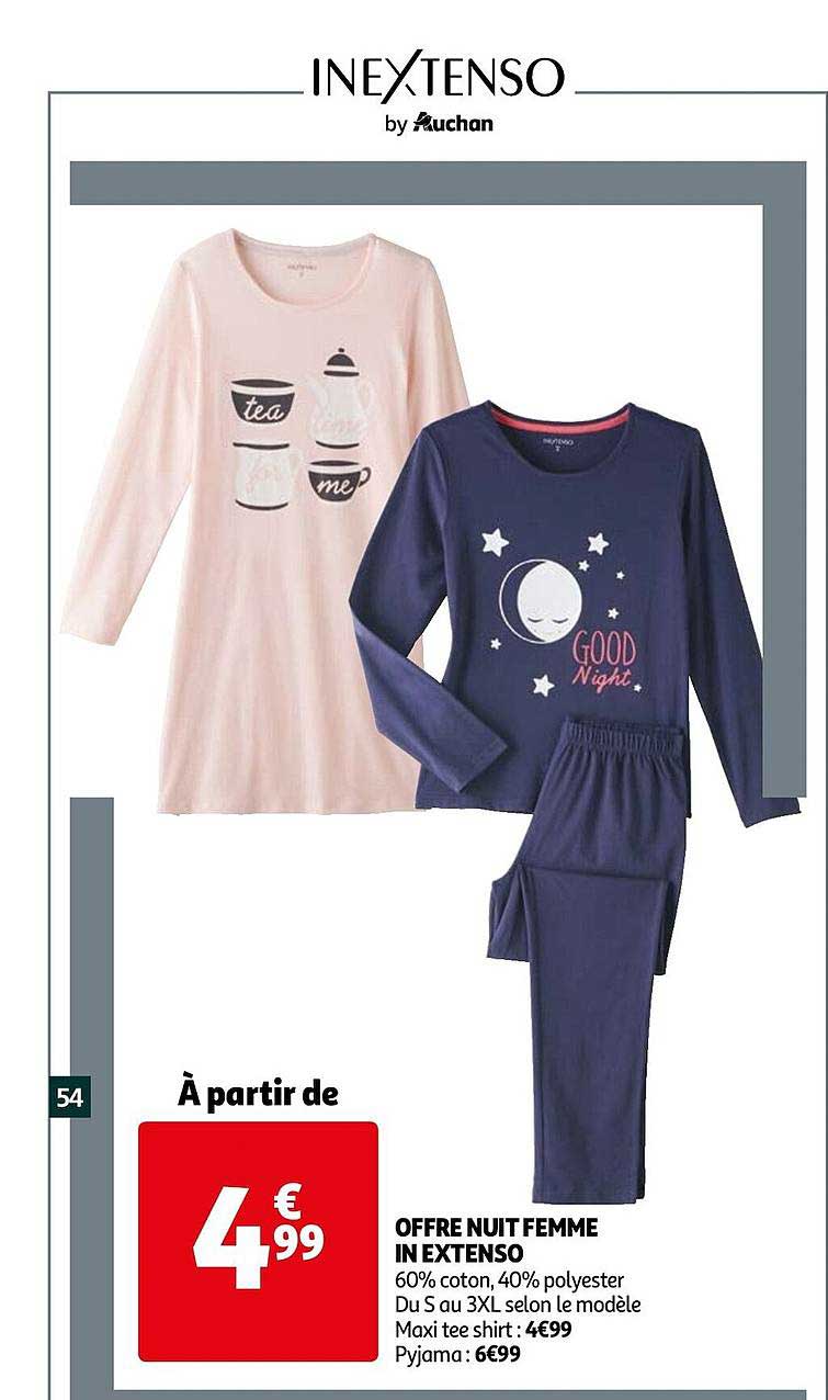 offre nuit femme in extenso