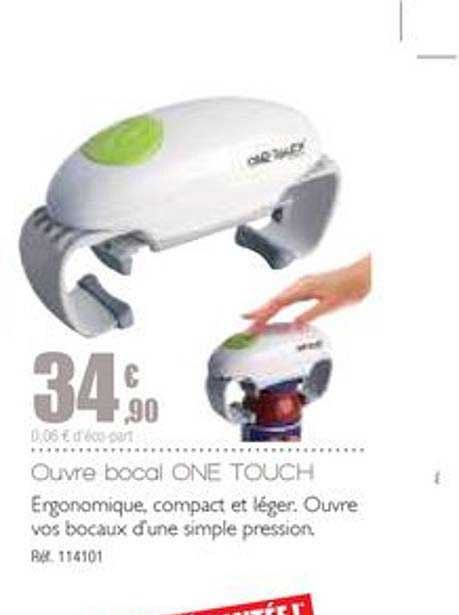 ouvre bocal one touch