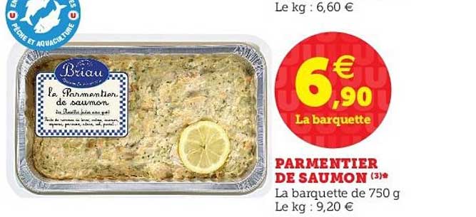Parmentier De Saumon Briau