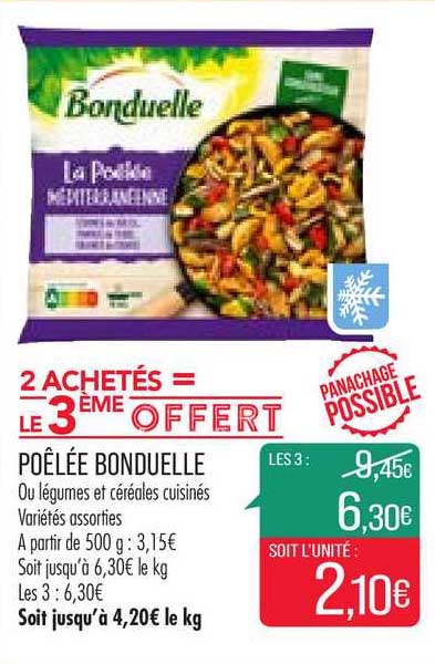 Poêlée Bonduelle