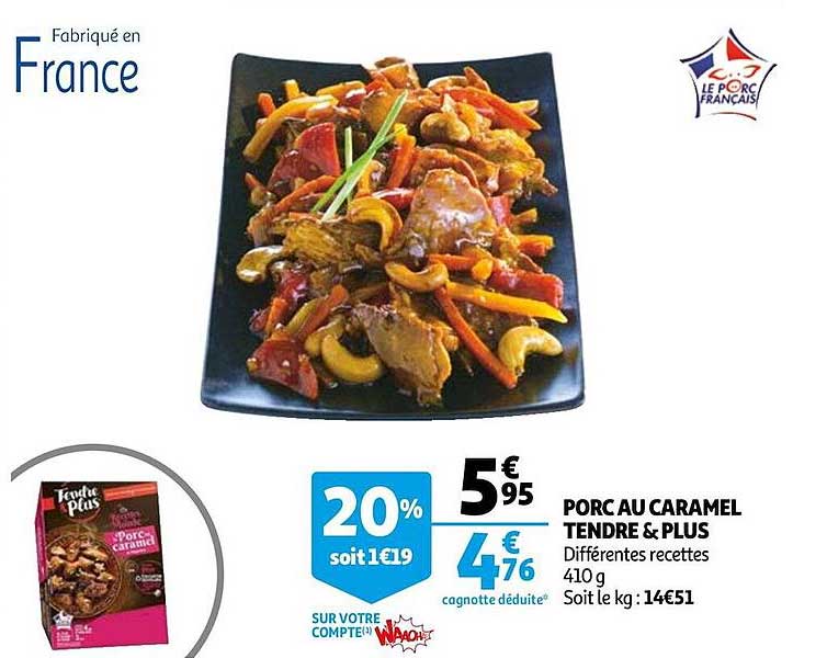 Porc Au Caramel Tendre & Plus