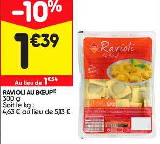 Ravioli Au Bœuf