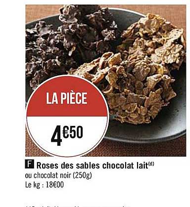 Roses Des Sables Chocolat Lait