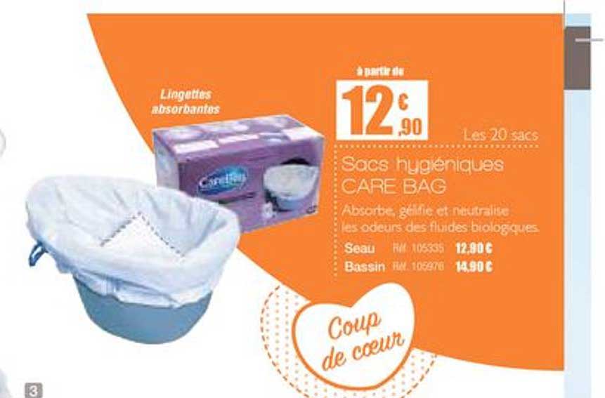 sacs hygiéniques care bag