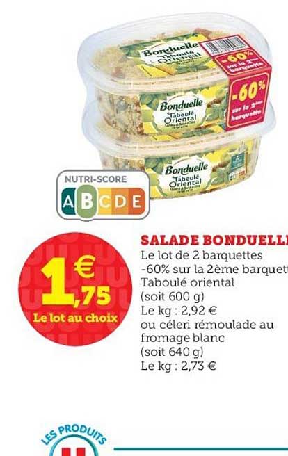 Salade Bonduelle