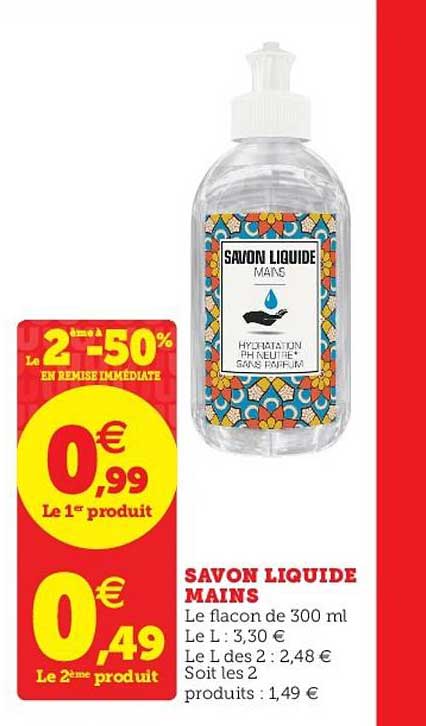 Savon Liquide Mains