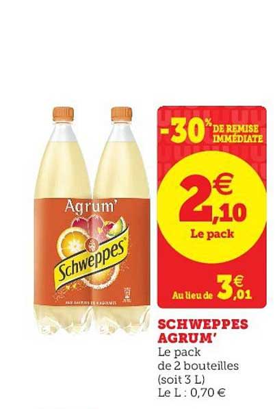 schweppes agrum'