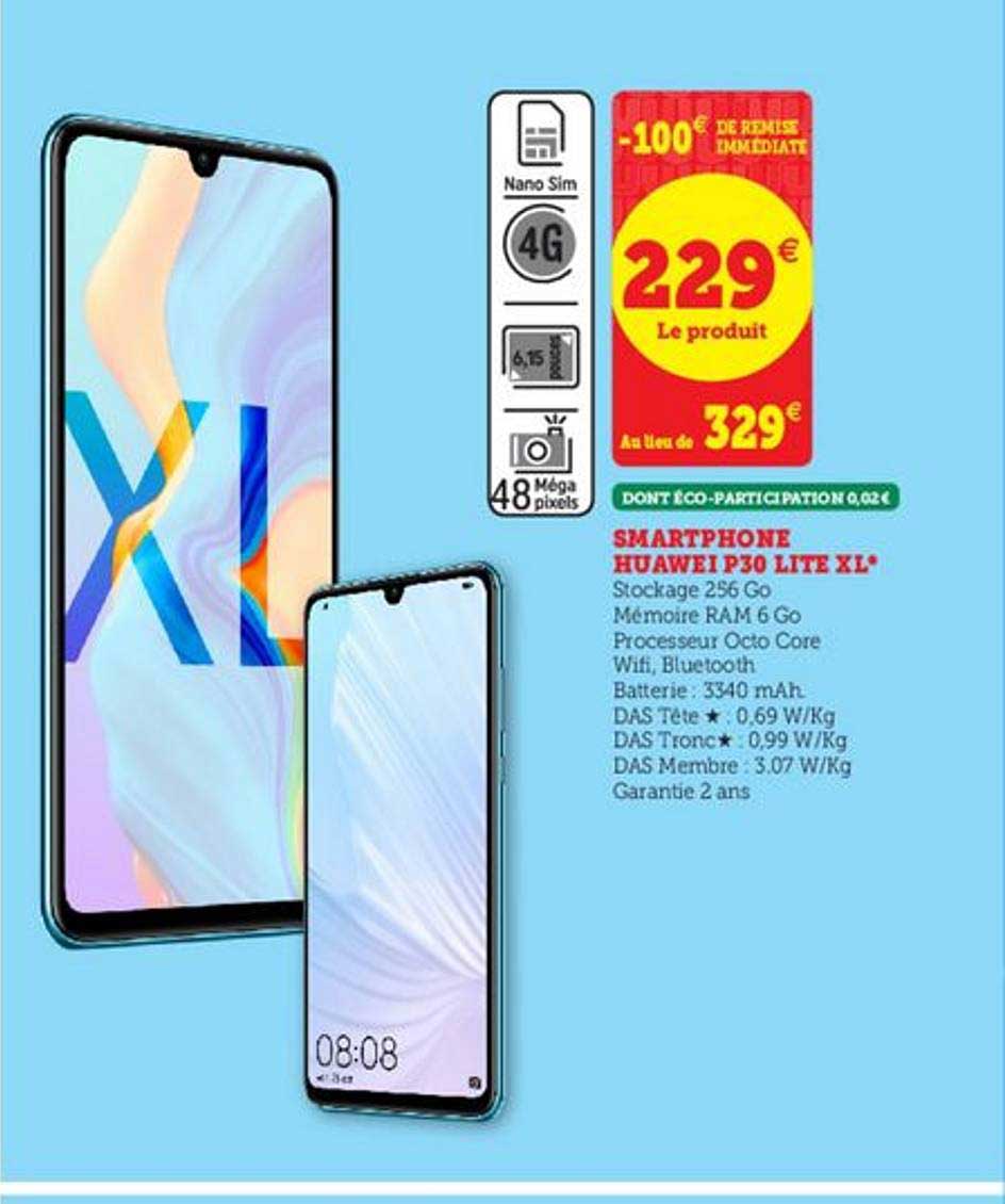 smartphone huawei p30 lite xl