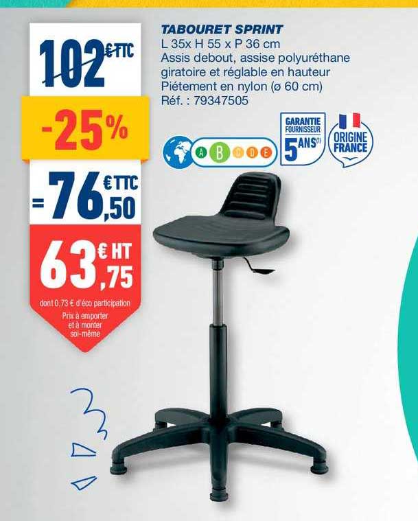 tabouret sprint