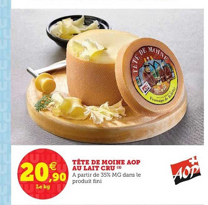 Tête De Moine Aop Au Lait Cru
