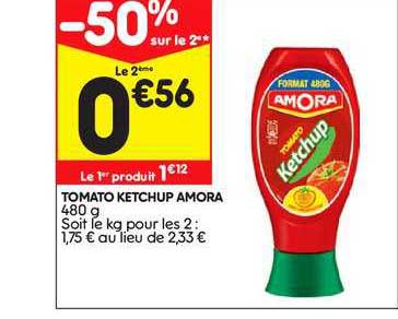 tomato ketchup amora