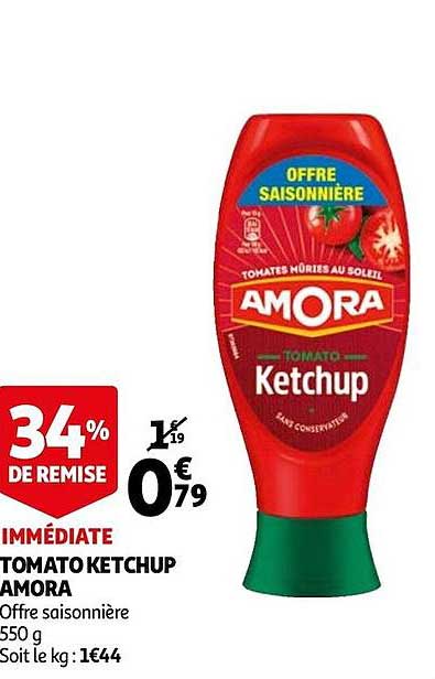 tomato ketchup amora