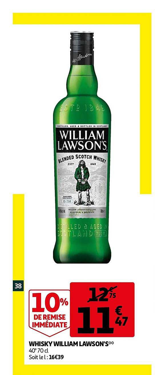whisky william lawson's
