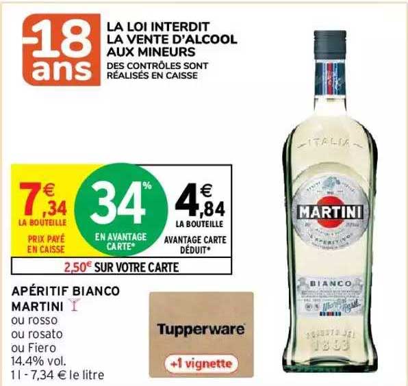 Apéritif Bianco Martini