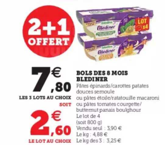 bols dès 8 mois blédiner