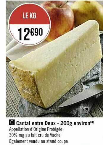 cantal entre deux - 200g environ