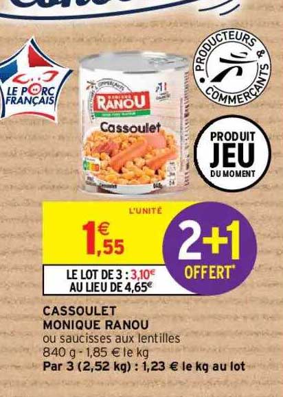 cassoulet monique ranou