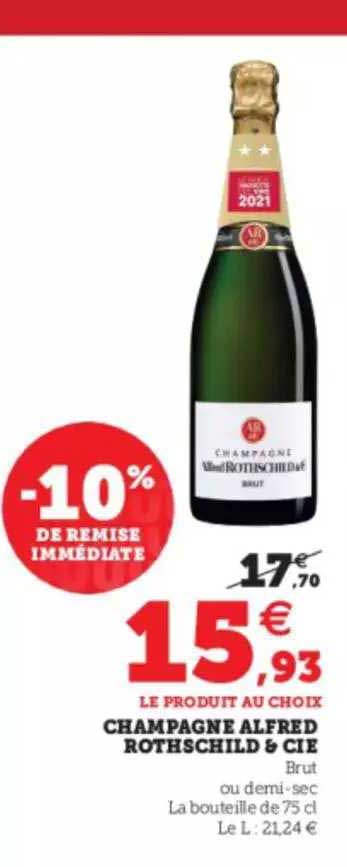 champagne alfred rothschild & cie