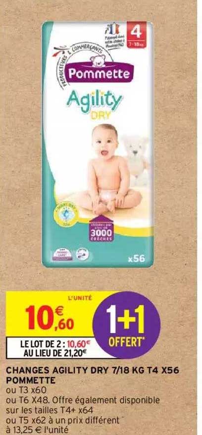 changes agility dry 7-18 kg t4 x56 pommette