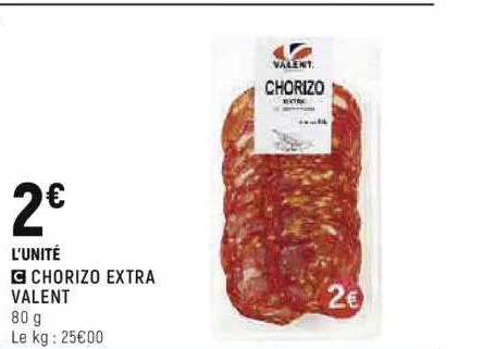 chorizo extra valent