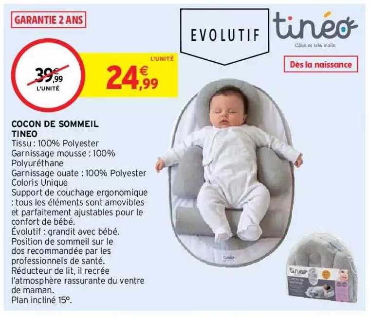 cocon de sommeil tinéo