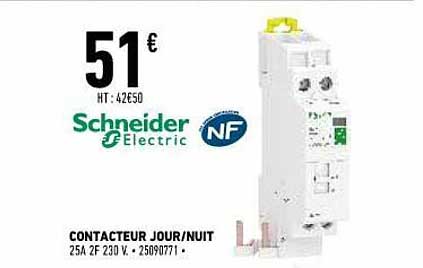 contacteur jour-nuit schneider electric