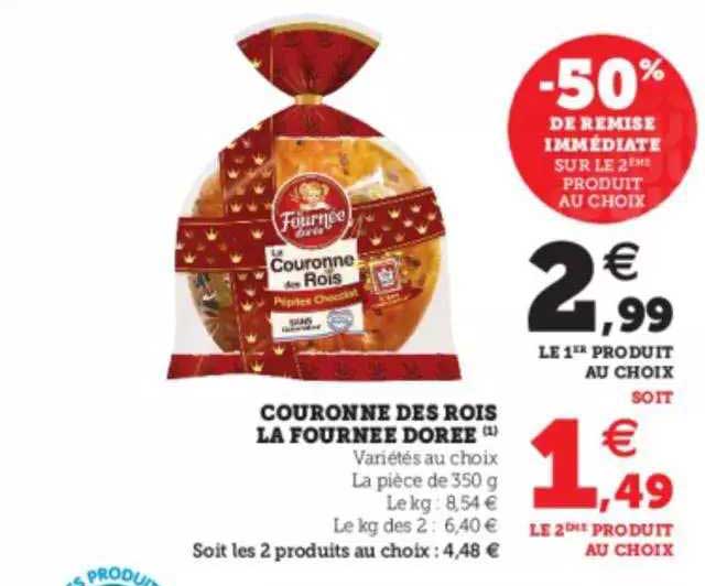 Couronne Des Rois La Fournée Dorée