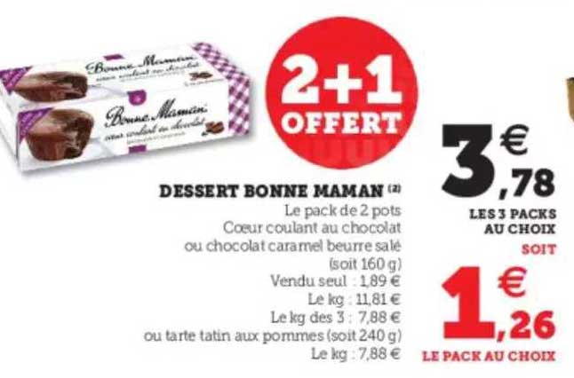 dessert bonne maman